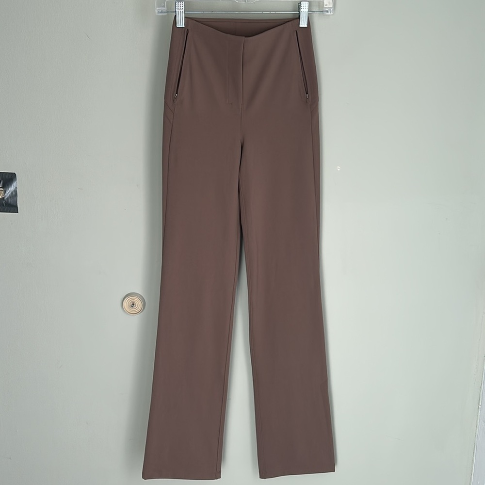 lululemon athletica Wide Leg Pants in Brown Taupe